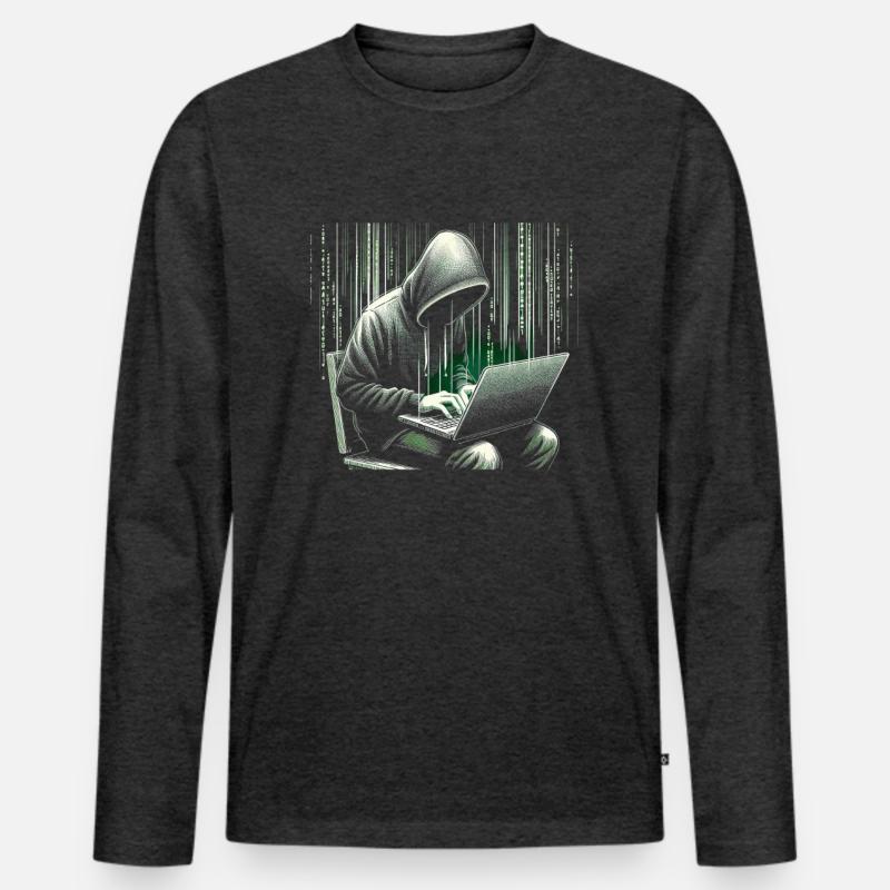 Programmer Programming Computer Science Men's Premium Organic Long Sleeve Shirt