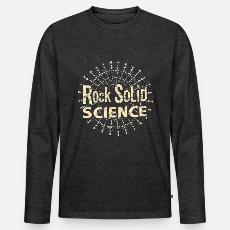 Laue Diffraction Solid State Physics Crystal Structure Men's Premium Organic Long Sleeve Shirt