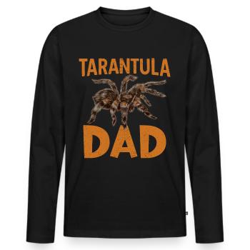Tarentule Papa Tarentules Collectionneur Tarentule - T-shirt manches longues Premium bio Homme - noir - Devant - Nico (187cm)