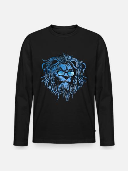 South Cameroon - Men's Premium Organic Long Sleeve Shirt - black