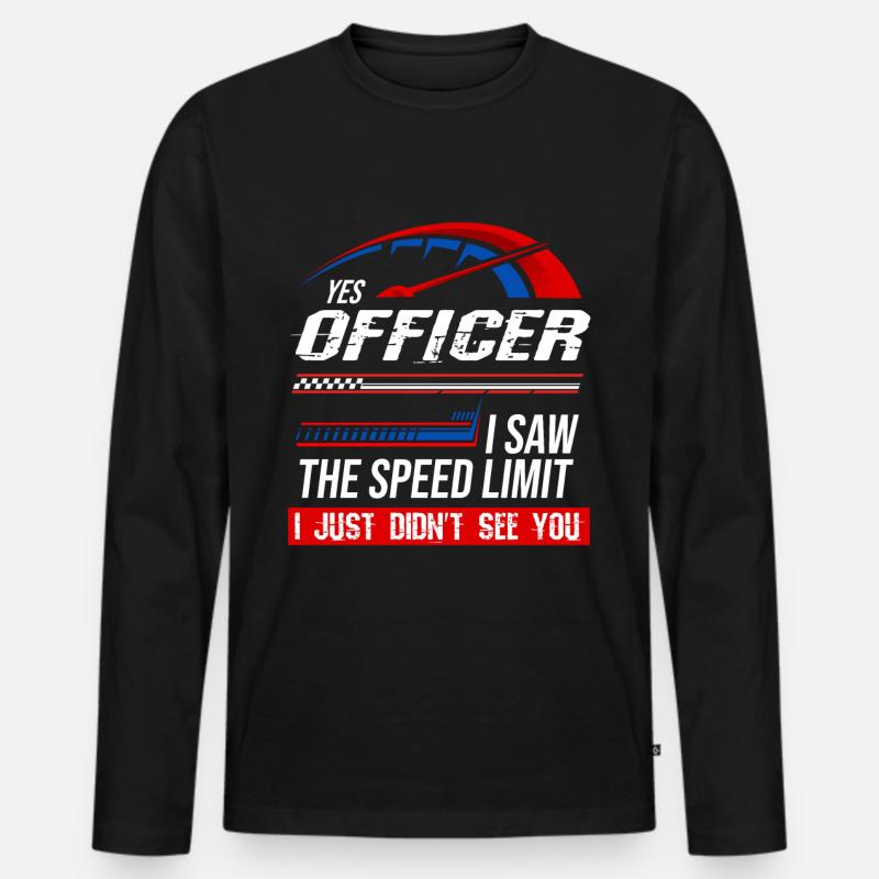 Auto Tuner, KFZ Mechaniker, Racing Car, Tuning - Männer Premium Bio Langarmshirt - Schwarz