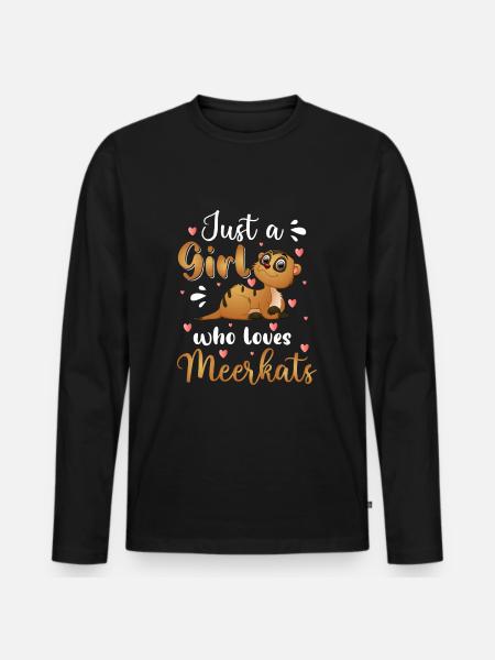 Zoo Animals Zoo Animals - Men's Premium Organic Long Sleeve Shirt - black