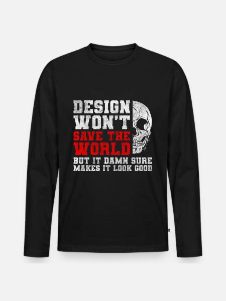 Dessins d’art - T-shirt manches longues Premium bio Homme - noir