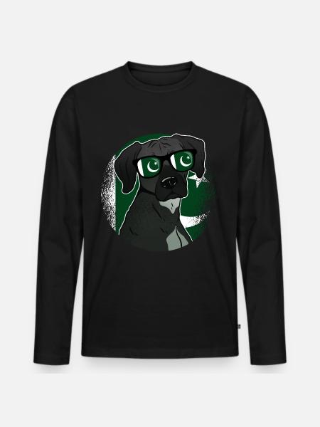 Pakistan - Men's Premium Organic Long Sleeve Shirt - black