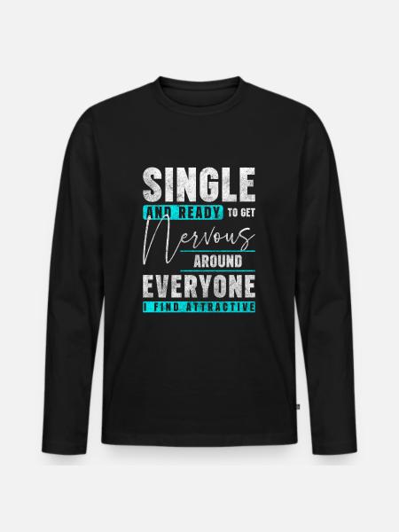 Relation Flirt d’amour - T-shirt manches longues Premium bio Homme - noir
