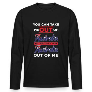 Outback Australien Melbourne Gold Coast - T-shirt manches longues Premium bio Homme - noir - Devant - Nico (187cm)