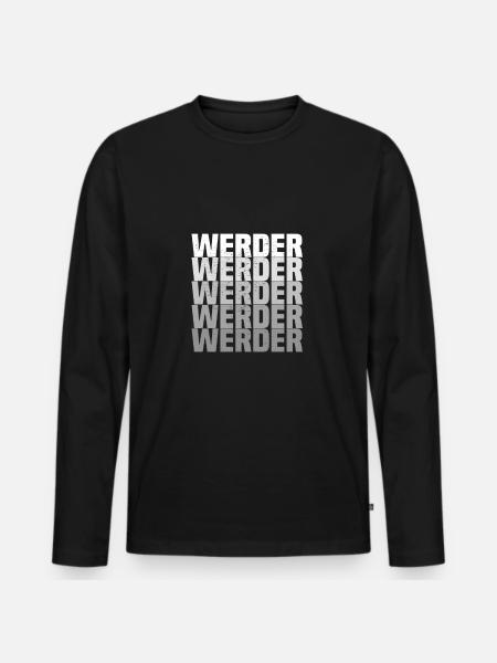 Werder Havel - Männer Premium Bio Langarmshirt - Schwarz