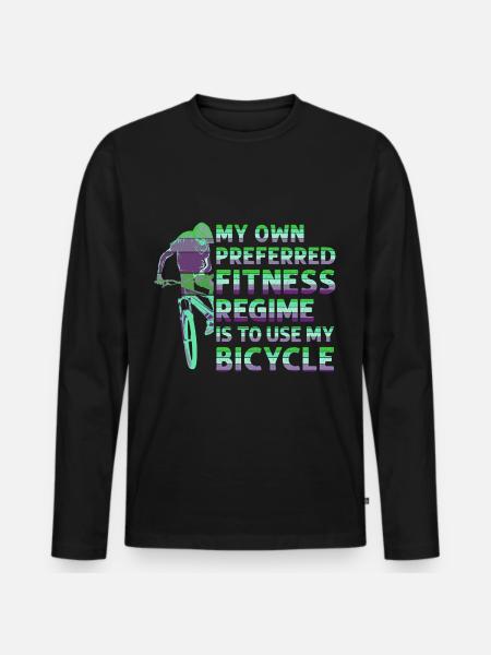 Unnamed Project 65 - Men's Premium Organic Long Sleeve Shirt - black