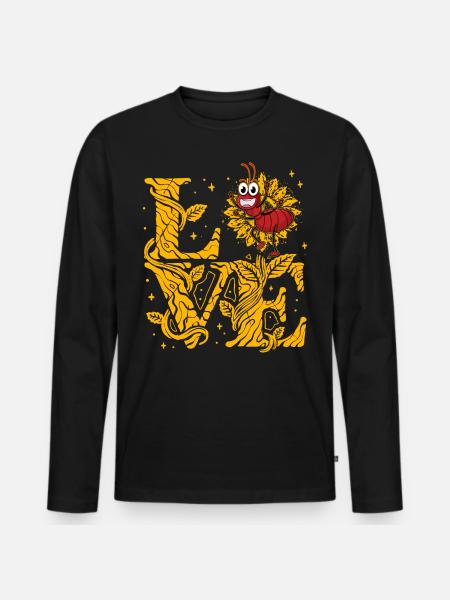 Les fourmis adorent - T-shirt manches longues Premium bio Homme - noir