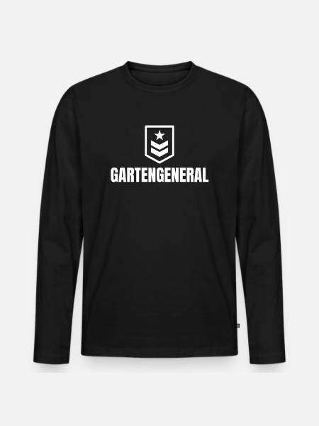 GARDEN GENERAL - Men's Premium Organic Long Sleeve Shirt - black