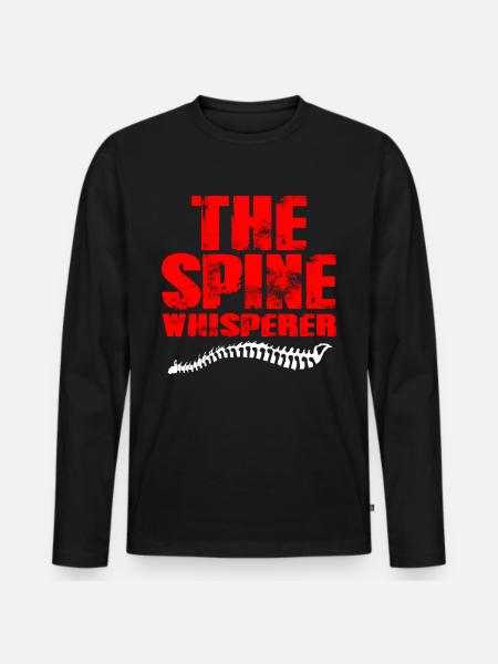 physiotherapist - Men's Premium Organic Long Sleeve Shirt - black