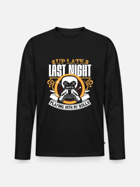 Voodoo Bondieu Gift Idea - Men's Premium Organic Long Sleeve Shirt - black
