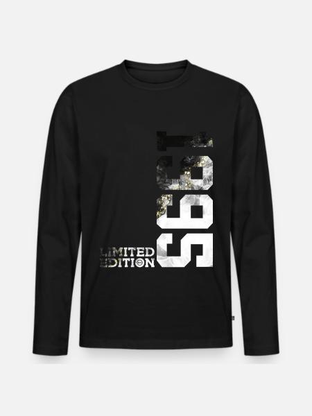 31ST BIRTHDAY LIMITED EDITION 1995 - Men's Premium Organic Long Sleeve Shirt - black