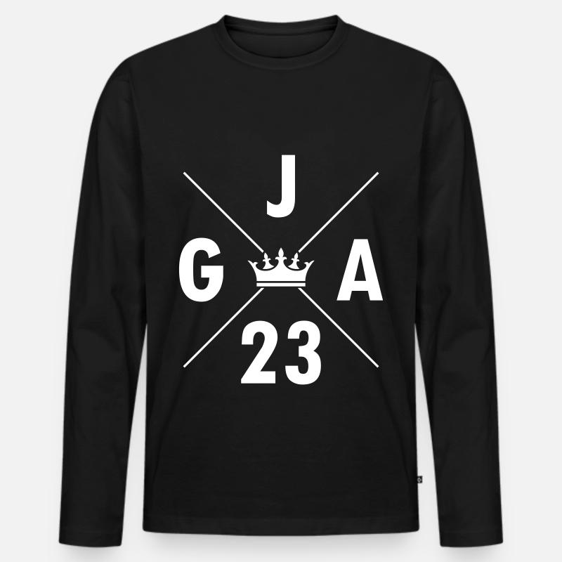 Jga 2023 Junggesellenabschied - Männer Premium Bio Langarmshirt - Schwarz