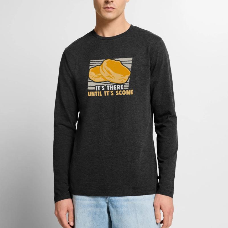 Kekse und Kuchen Backen Bäckerin oder Hobbybäcker Männer Premium Bio Langarmshirt