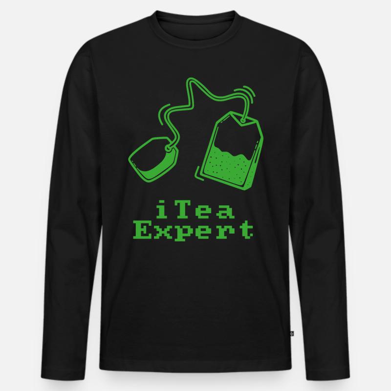 itea Expert IT Experte Informatiker Computer Nerd Männer Premium Bio Langarmshirt