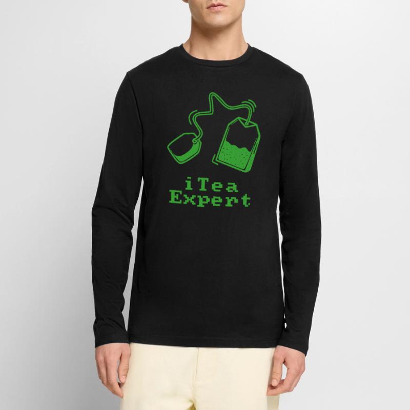 itea Expert IT Experte Informatiker Computer Nerd Männer Premium Bio Langarmshirt