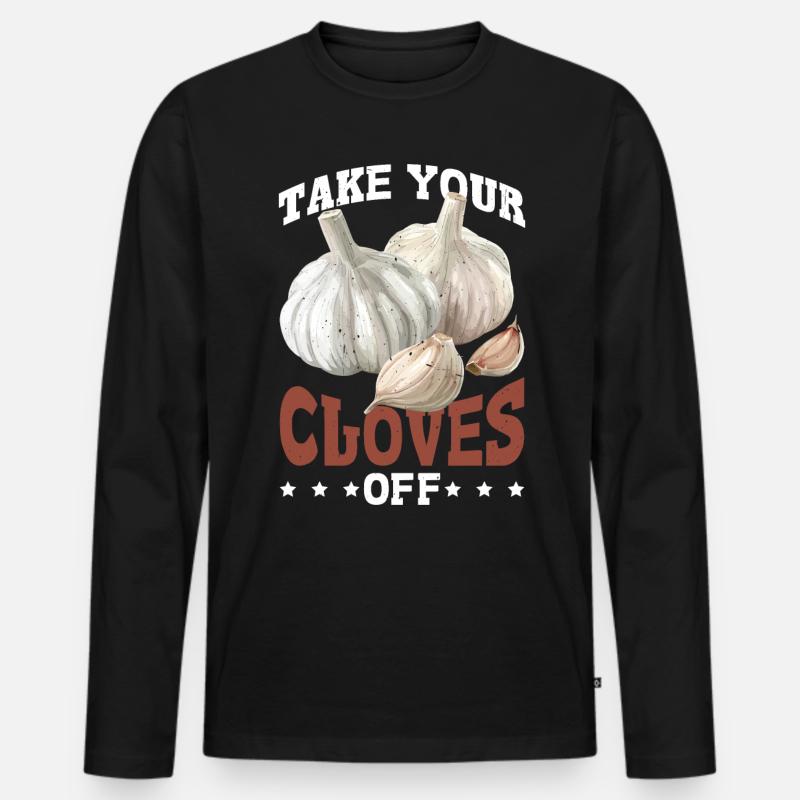 Take Your Cloves Off - Männer Premium Bio Langarmshirt - Schwarz