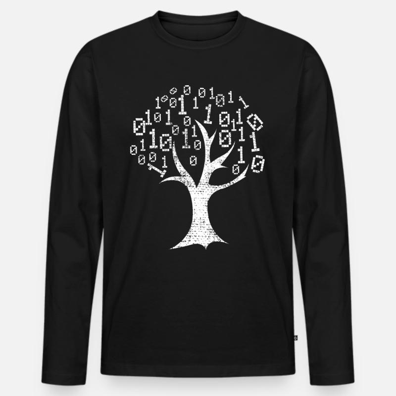 Code write tree Men's Premium Organic Long Sleeve Shirt