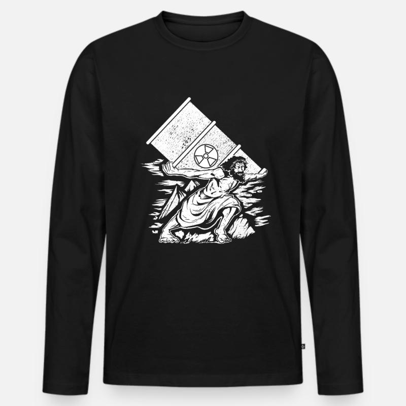 Nuclear Engineers - Nuclear Engineer - Men's Premium Organic Long Sleeve Shirt - black