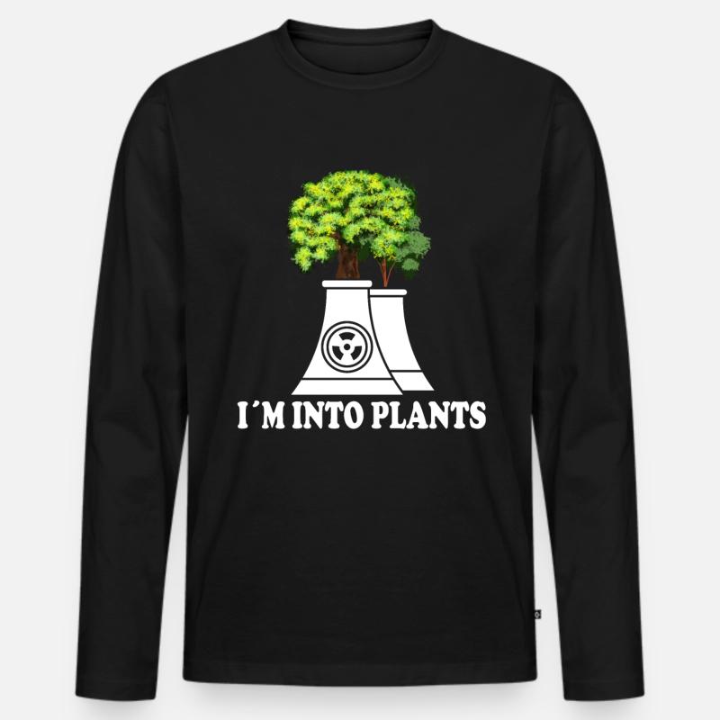 Nuclear Engineers - Nuclear Engineer - Men's Premium Organic Long Sleeve Shirt - black