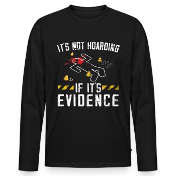 Forensic Scientist - Forensic Criminology - Men's Premium Organic Long Sleeve Shirt - black - Front - Nico (187cm)