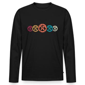 Carpenter, carpenter, carpenter, - Men's Premium Organic Long Sleeve Shirt - black - Front - Nico (187cm)
