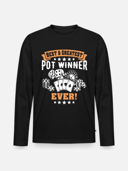 Casino Casino Game - Men's Premium Organic Long Sleeve Shirt - black
