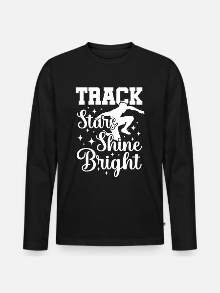 Athlétisme Jeux d’athlétisme - T-shirt manches longues Premium bio Homme - noir
