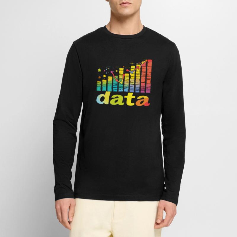 Behavioral Analyst Data Coding Men's Premium Organic Long Sleeve Shirt