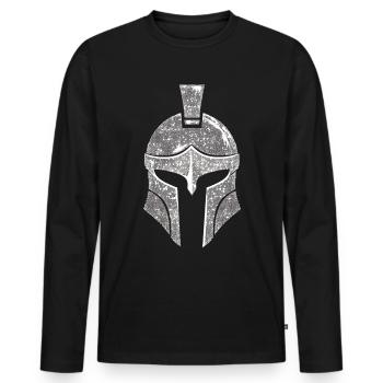 Tenue de fête Toga drôle - T-shirt manches longues Premium bio Homme - noir - Devant - Nico (187cm)