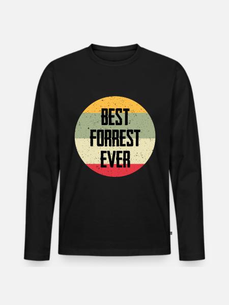 Best Forrest Ever - Men's Premium Organic Long Sleeve Shirt - black