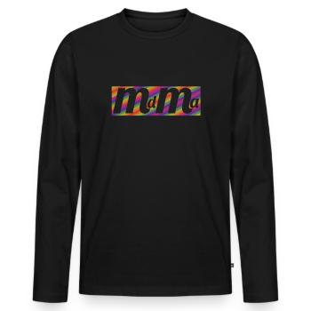 Drogen - Männer Premium Bio Langarmshirt - Schwarz - Vorne - Nico (187cm)