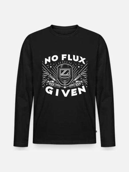 no flux given 8 - Men's Premium Organic Long Sleeve Shirt - black
