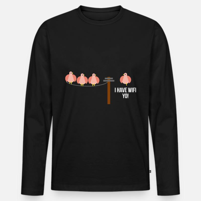 Coder Software Développeur - T-shirt manches longues Premium bio Homme - noir