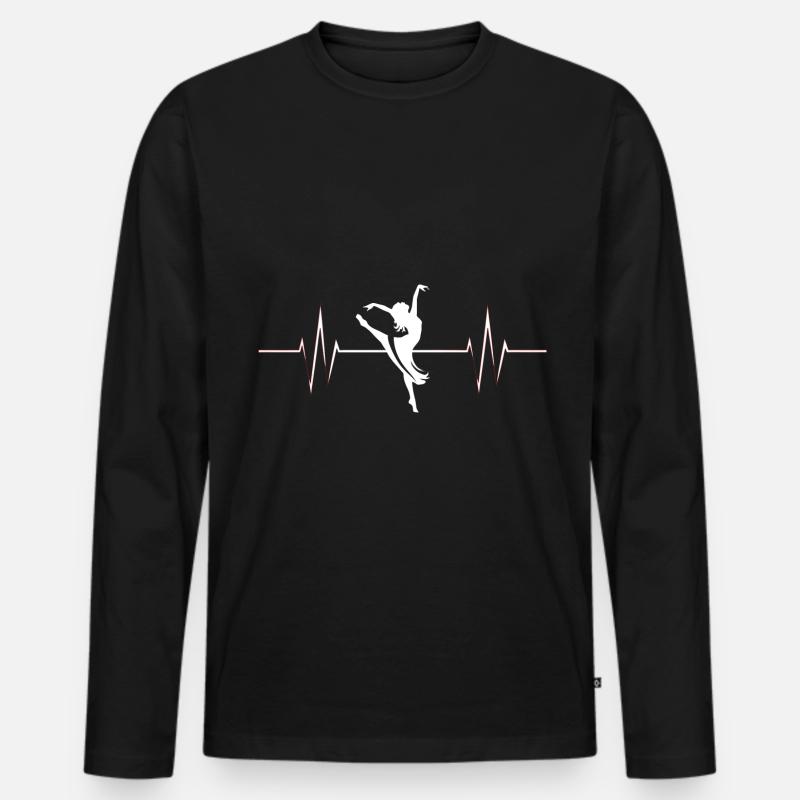 Zouk-Tanz-Geschenk - Männer Premium Bio Langarmshirt - Schwarz