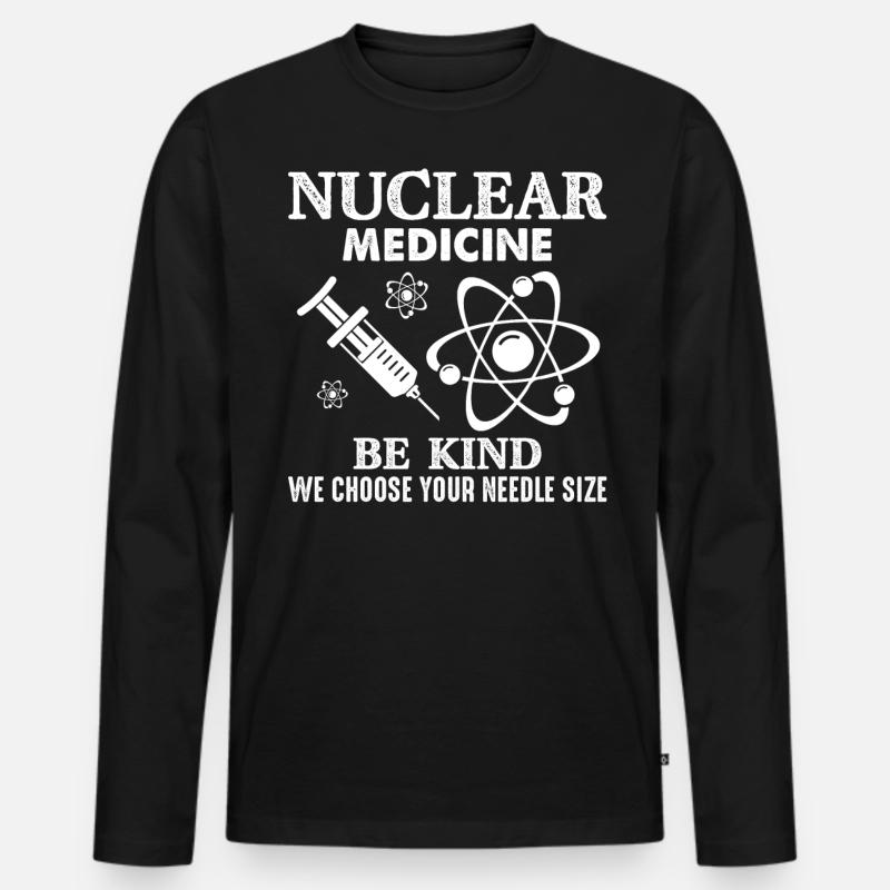 NUC Med Squad, Kernmedizin - Männer Premium Bio Langarmshirt - Schwarz