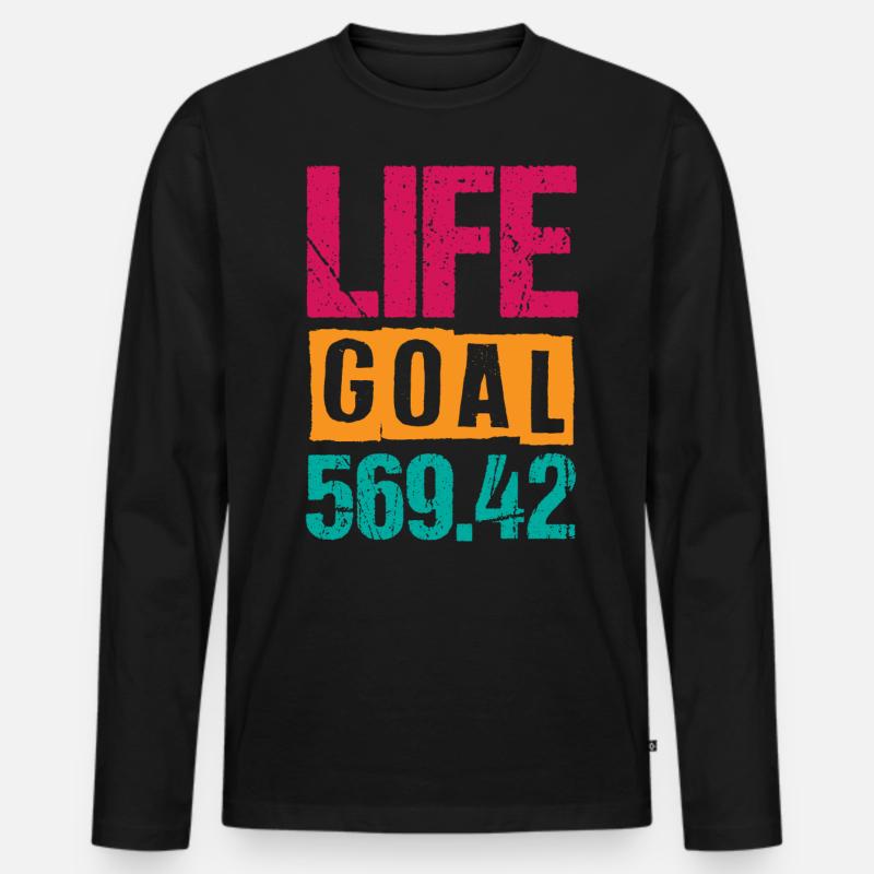 Medical encoder, programmer - Men's Premium Organic Long Sleeve Shirt - black