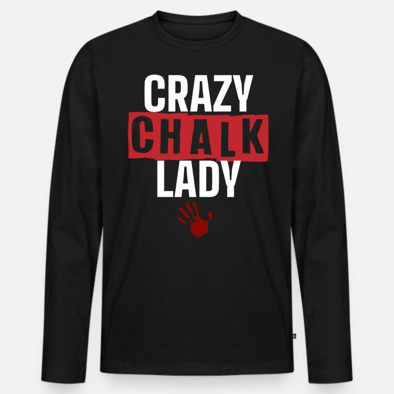 Forensiker Kostüm - Männer Premium Bio Langarmshirt - Schwarz