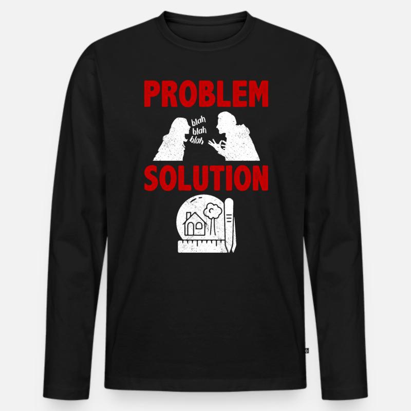 Model Building Miniatures Diorama Problem Solution Men's Premium Organic Long Sleeve Shirt