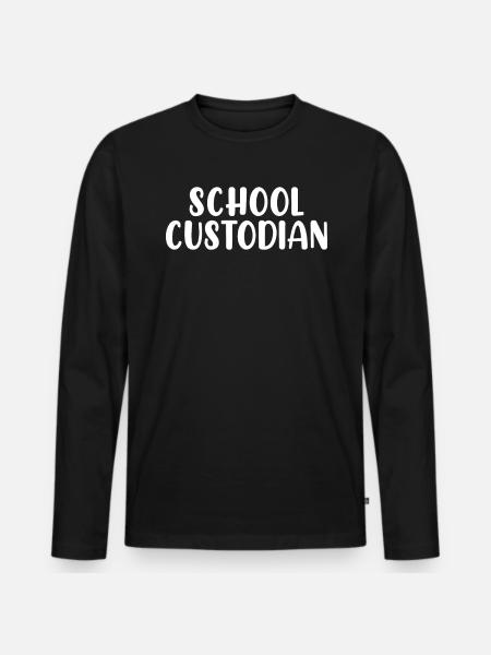 Gardien d’école Gardien d’école - T-shirt manches longues Premium bio Homme - noir