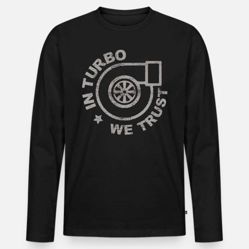 Boost Wars - Männer Premium Bio Langarmshirt - Schwarz