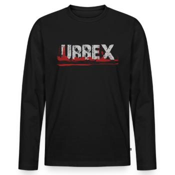 Urbex - Urban Explorer - T-shirt manches longues Premium bio Homme - noir - Devant - Nico (187cm)