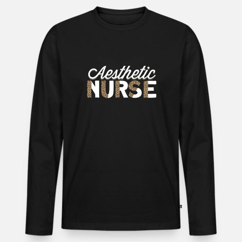 Botox - Männer Premium Bio Langarmshirt - Schwarz