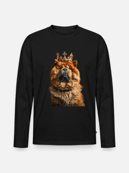 Bouffe - T-shirt manches longues Premium bio Homme - noir