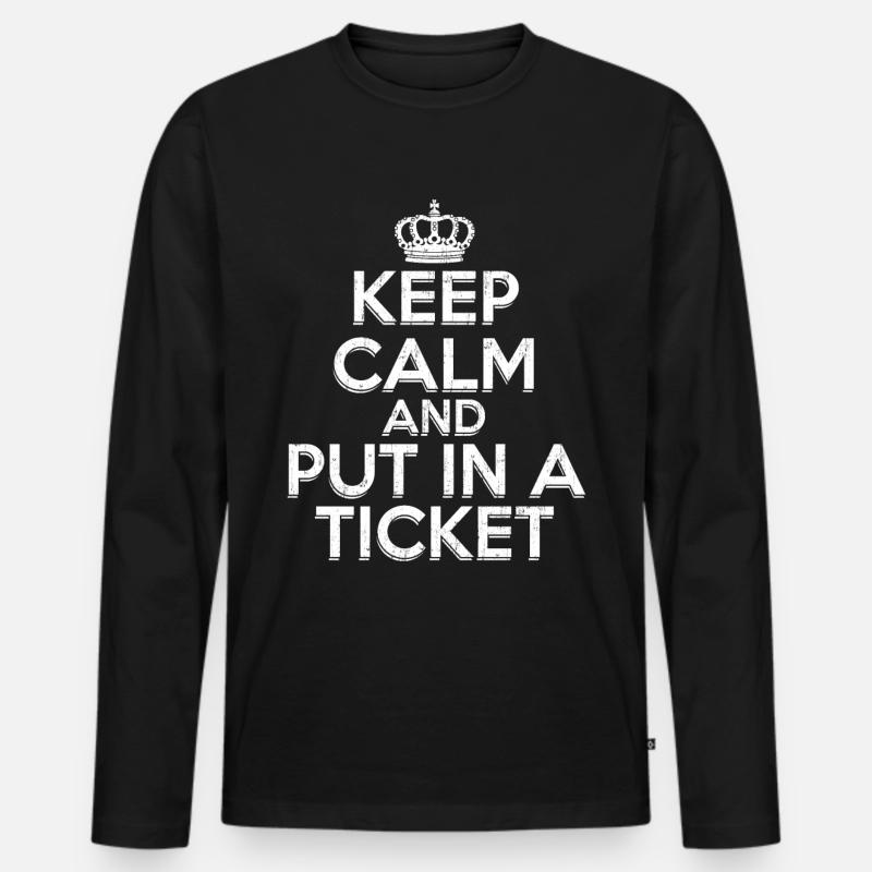 Coder Software Développeur - T-shirt manches longues Premium bio Homme - noir