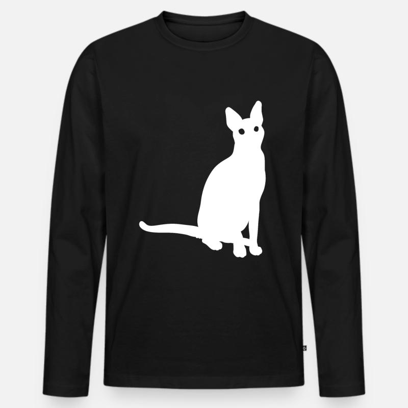 German Rex Geschenk - Männer Premium Bio Langarmshirt - Schwarz