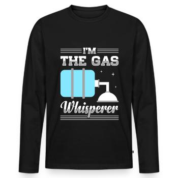 Anesthesiologist Anesthesia Anesthesiology Anesthesiologist - Men's Premium Organic Long Sleeve Shirt - black - Front - Nico (187cm)