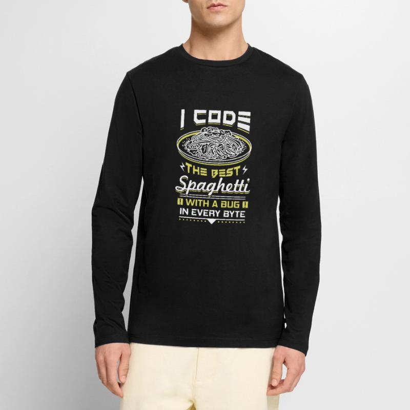 Computer programming Men's Premium Organic Long Sleeve Shirt