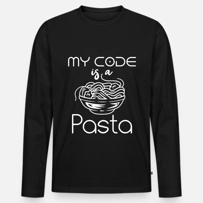 Computerprogrammierung - Männer Premium Bio Langarmshirt - Schwarz